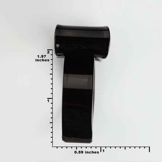 black bow bracelet cuff acrylic